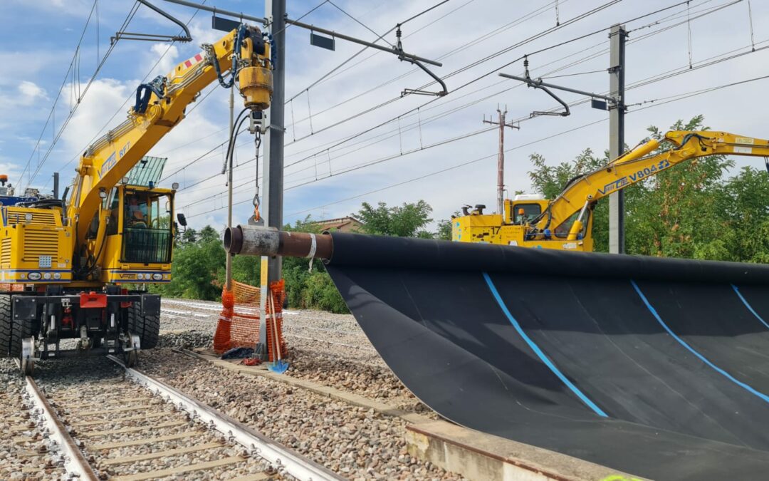 INTERVENTI IMPERMEABILIZZAZIONE SEDE FERROVIARIA E  RIPRISTINO CORTICALE