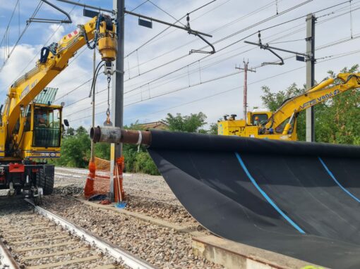 INTERVENTI IMPERMEABILIZZAZIONE SEDE FERROVIARIA E  RIPRISTINO CORTICALE